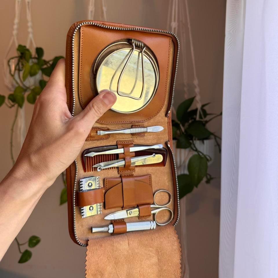 Vintage Made In England Leather 85d4