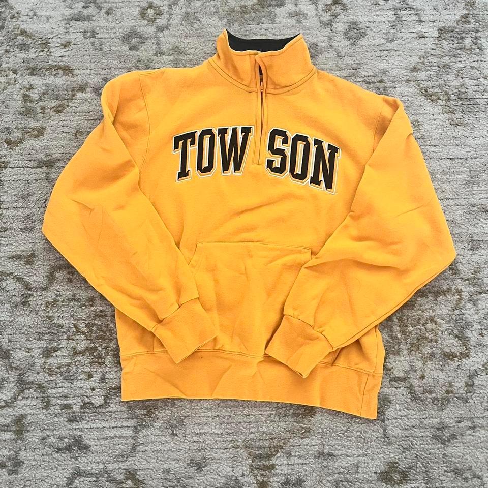 Towson University Yellow Quarter Zip 97f6