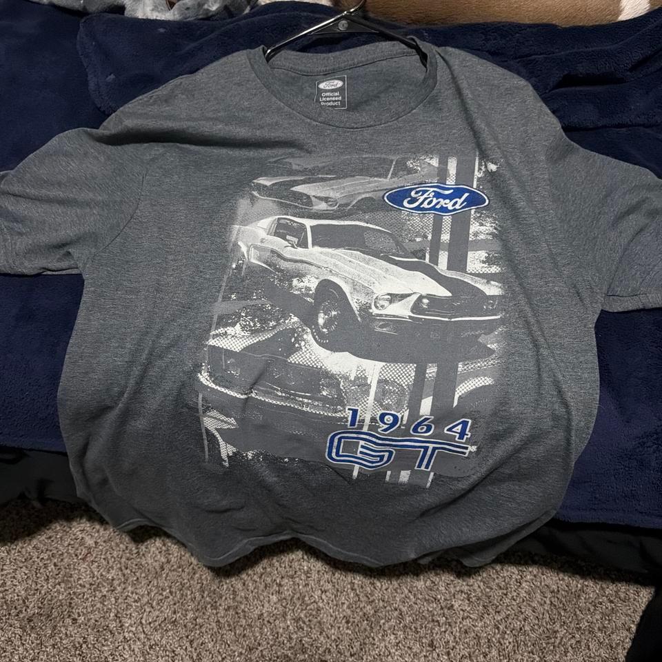 Ford Mustang Grey T Shirt Mustang 79c3