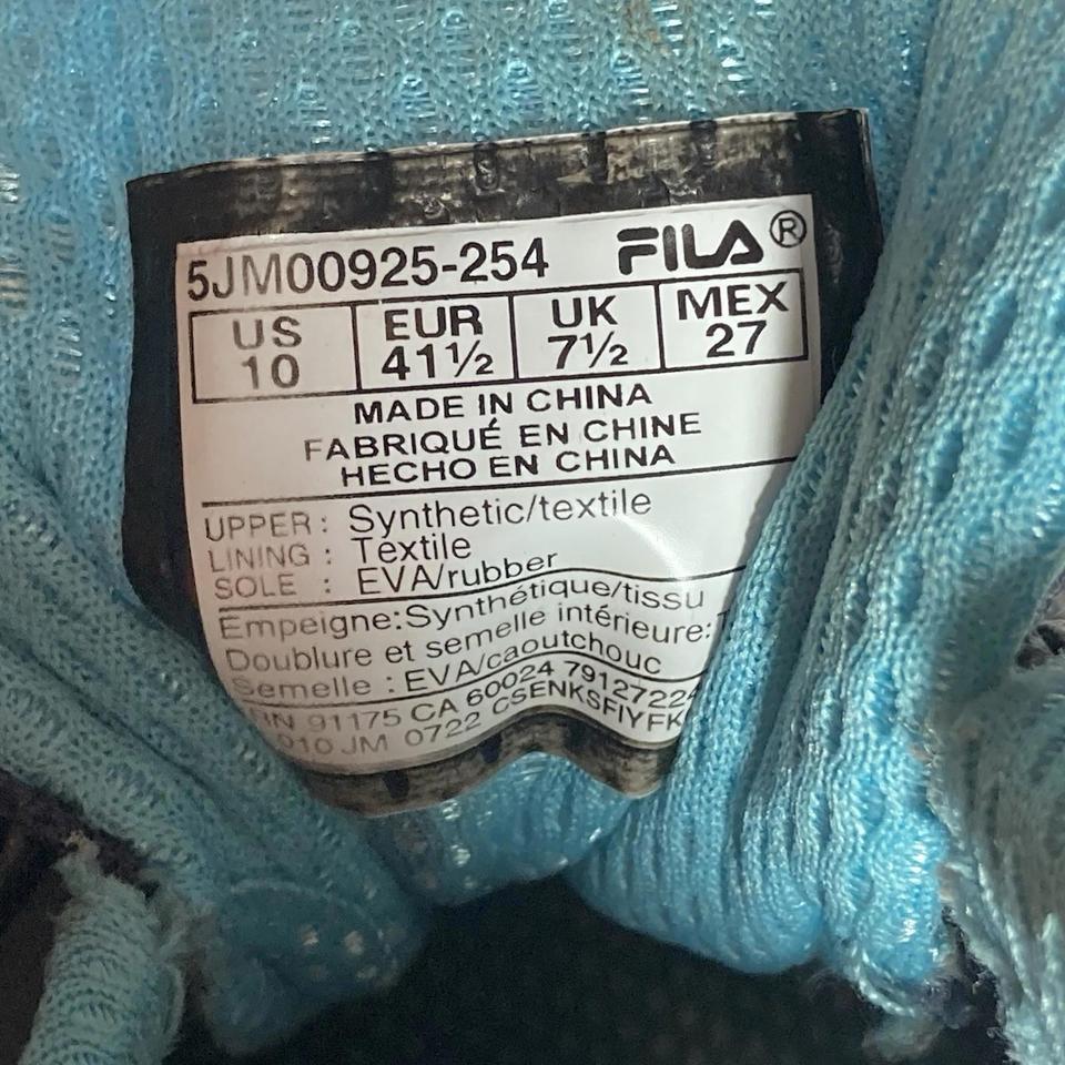 Womens Size 10 Fila Evergrand 8