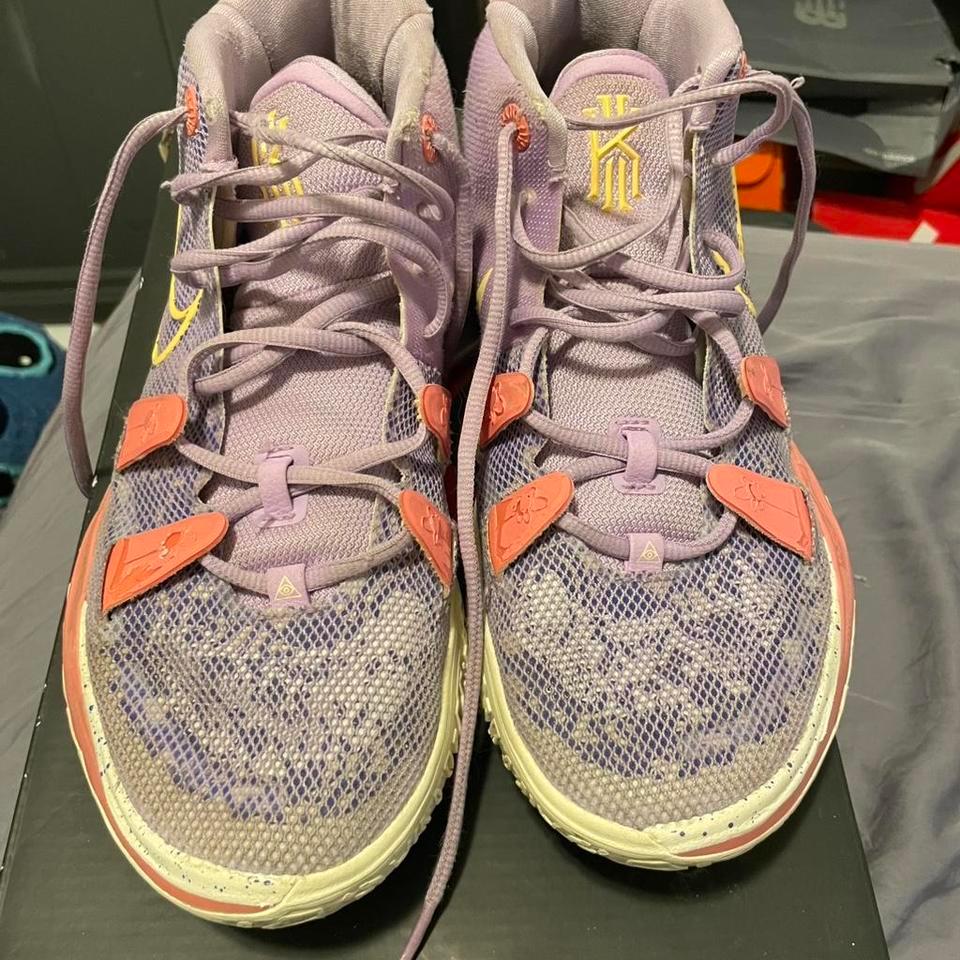 Kyrie 7 Light Purple With 2f81 2