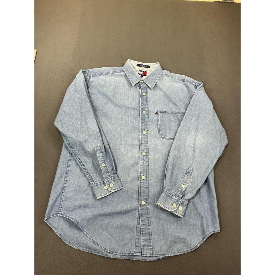 Tommy Hilfiger Denim Shirt Mens 1bee