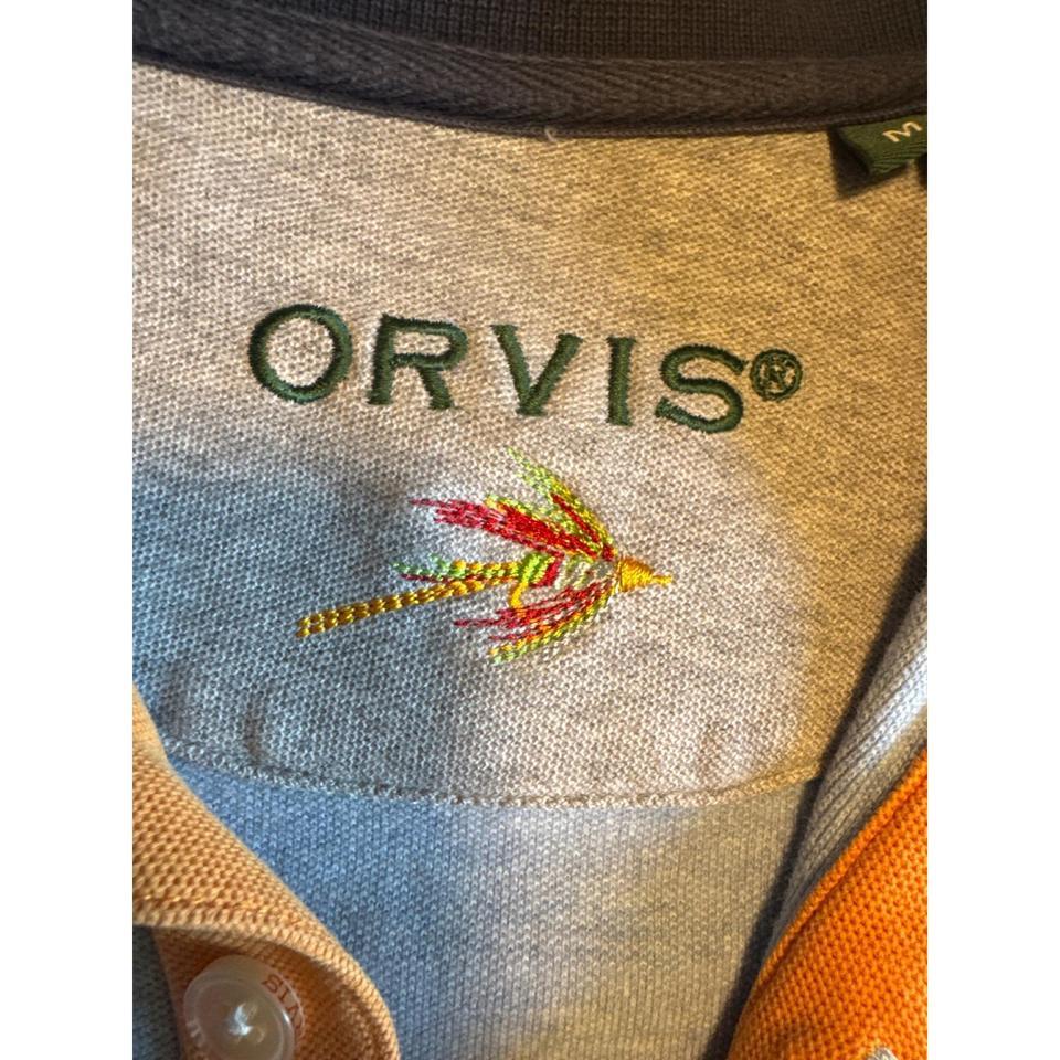 Orvis Polo Shirt Mens Medium 0137 3