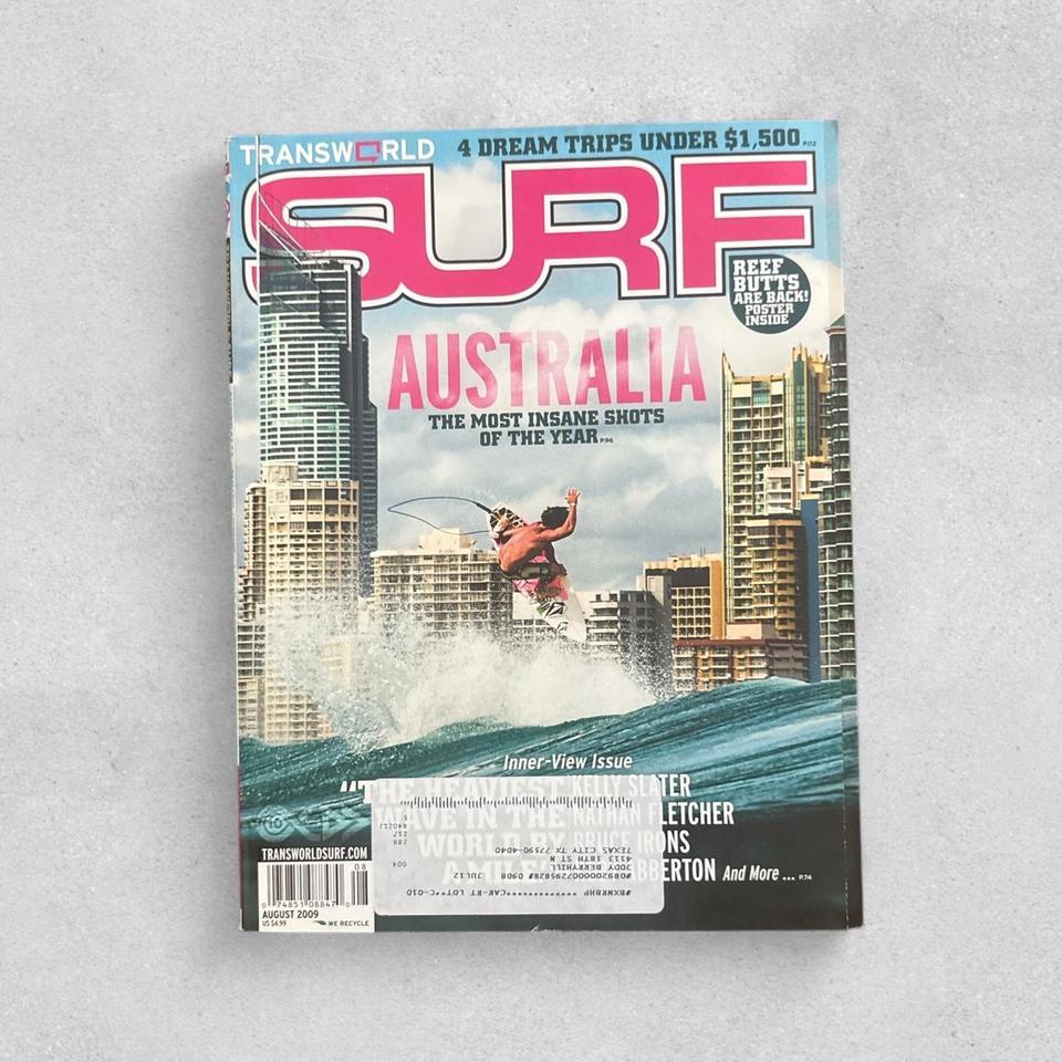 Transworld Surf Magazine August 2009 301f