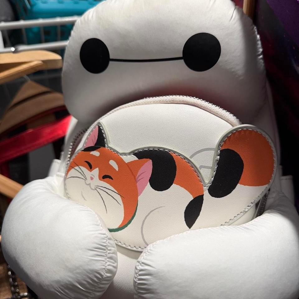 Disney Baymax White Backpack Loungfly 7ba1 4