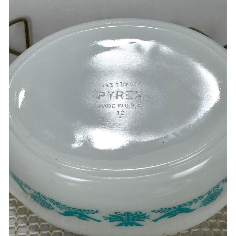 Pyrex 1 12 Qt Casserole 43a6 5