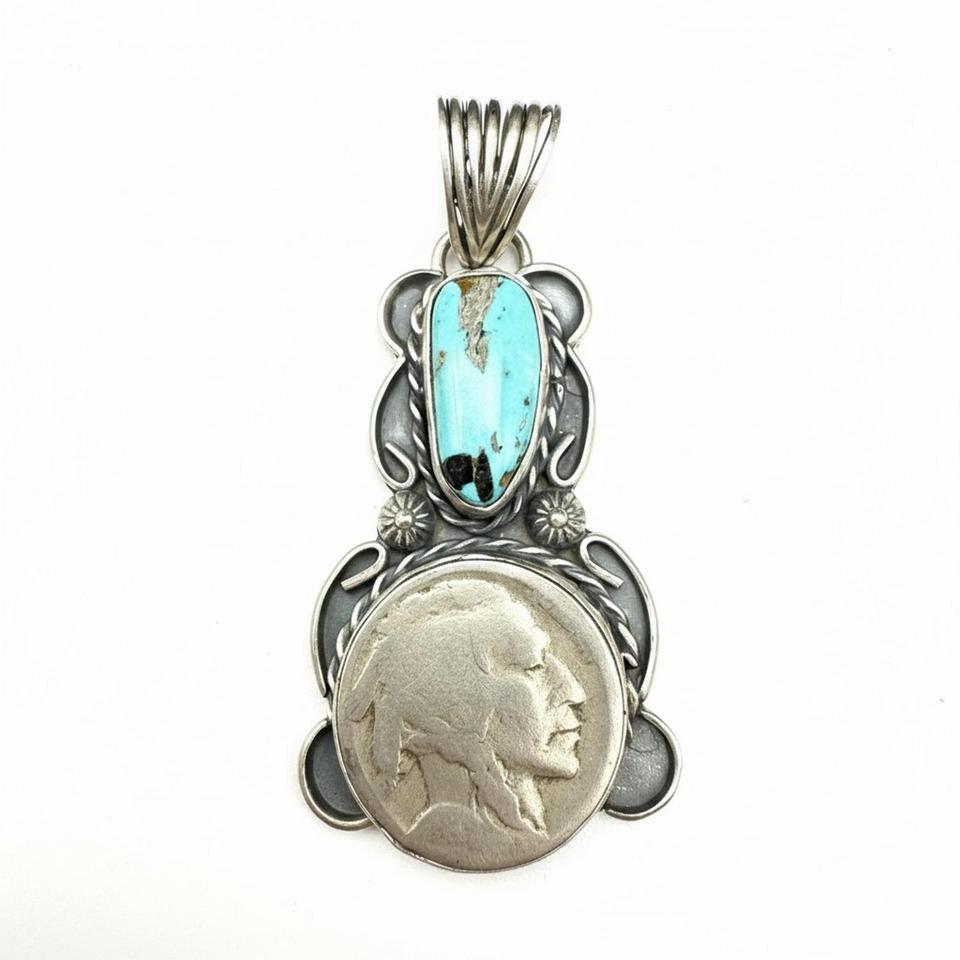 Gilbert Nez Navajo Sterling Silver 3e31 2