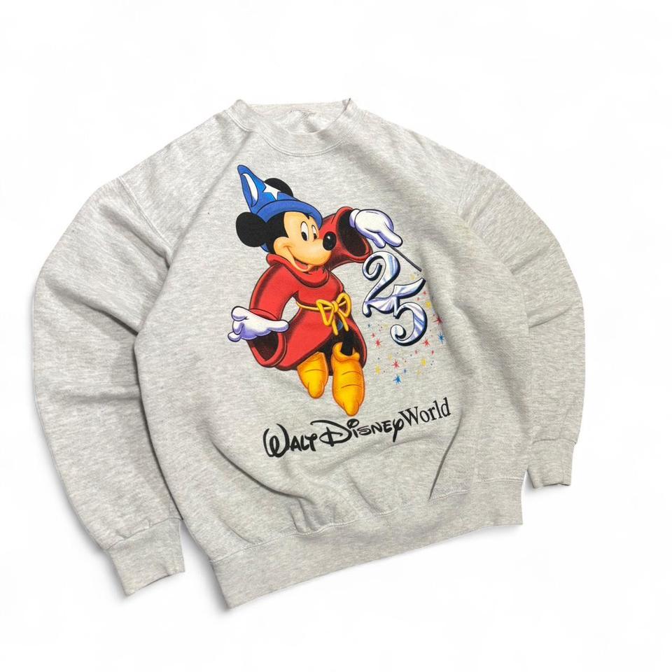 Disney Grey Crewneck Sweatshirt Disney Dfae