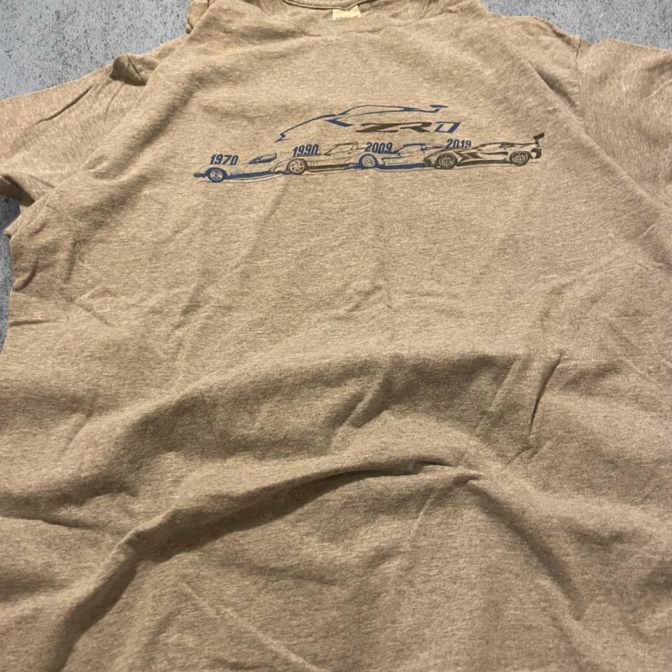 Chevrolet Zr1 Tan T Shirt Racing 99bc