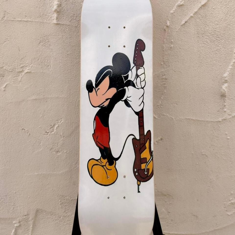 Mice Playing Guitar Skateboard Deck 381c