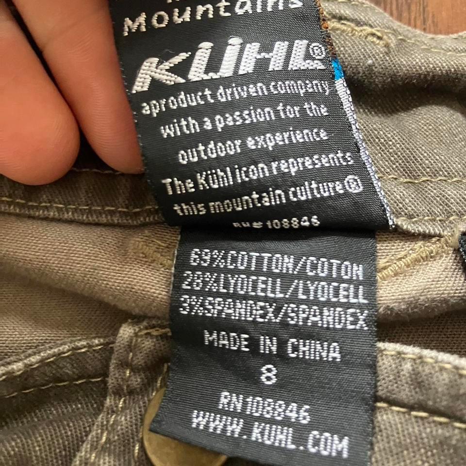Kuhl Utility Skirt Olive Size 75e9 3