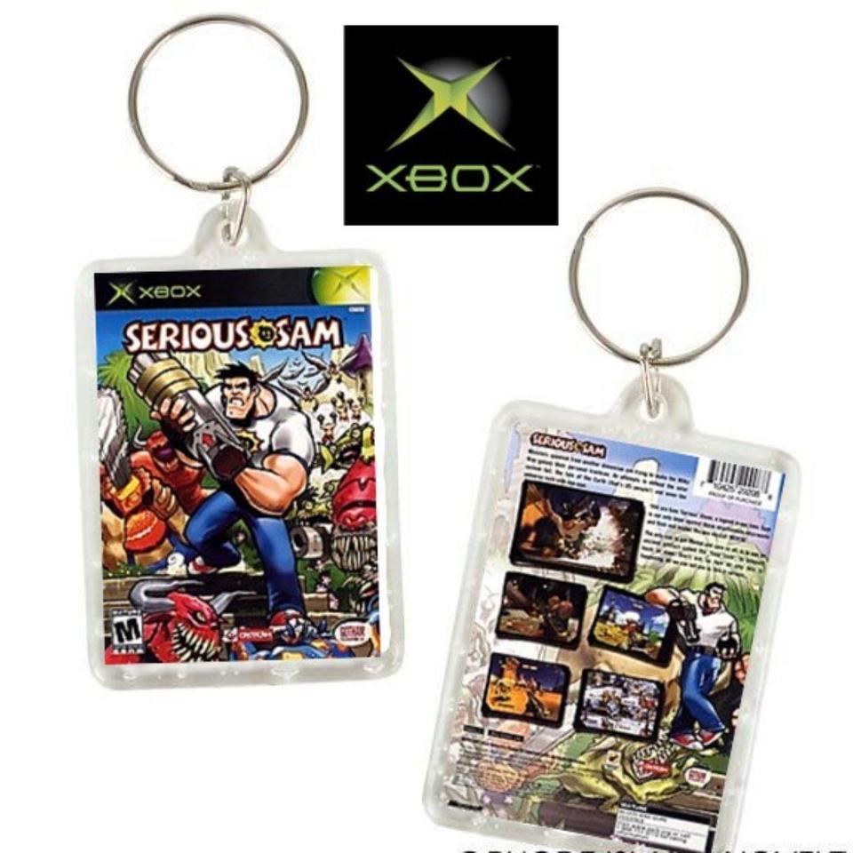 Xbox Gaming Keychain Serious