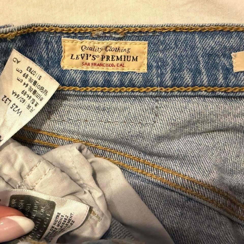 Levis 501 Blue Straight Leg F7d8 3