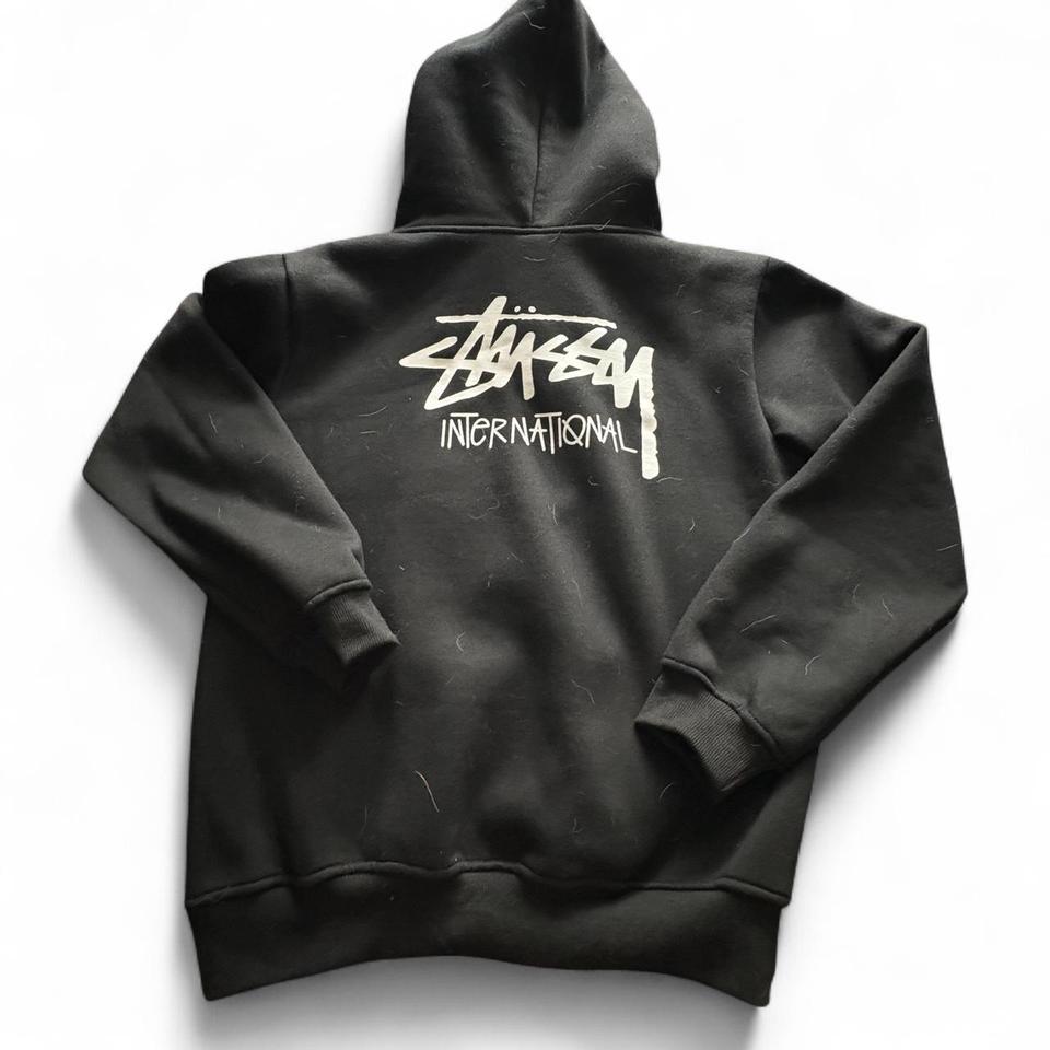 Stussy Mens Small Black Hoodie Fb9b