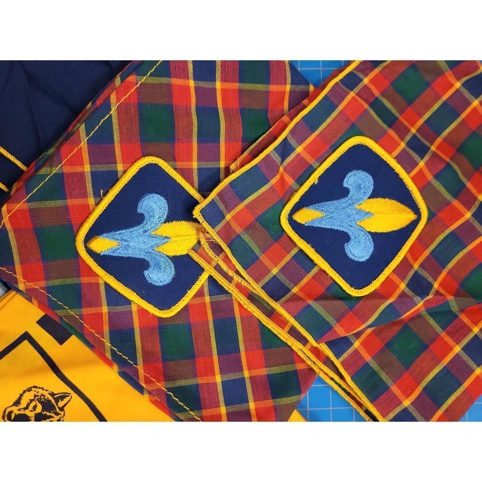 Vintage Cub Scout Neckerchief Lot Fee8 4