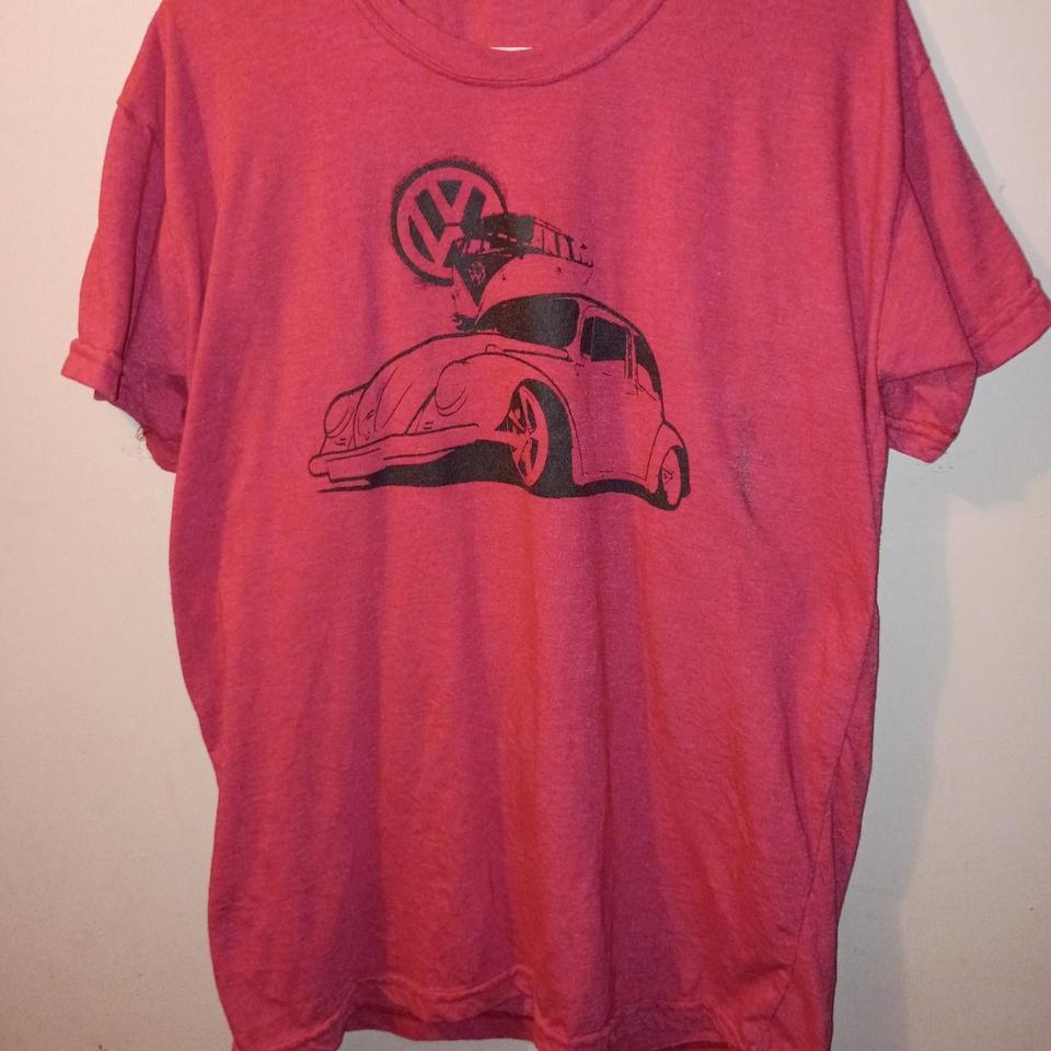 Pink Volkswagen Beetle Graphic Tee