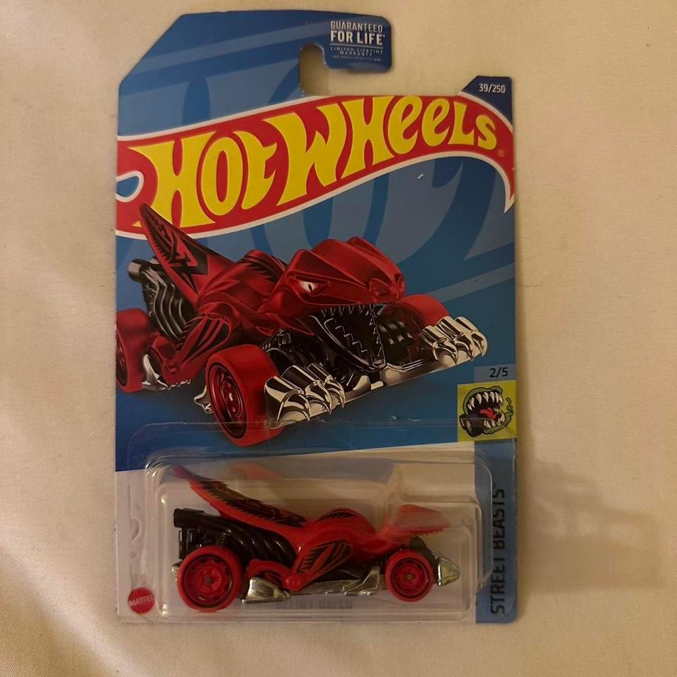 Red Hot Wheels Street Beasts