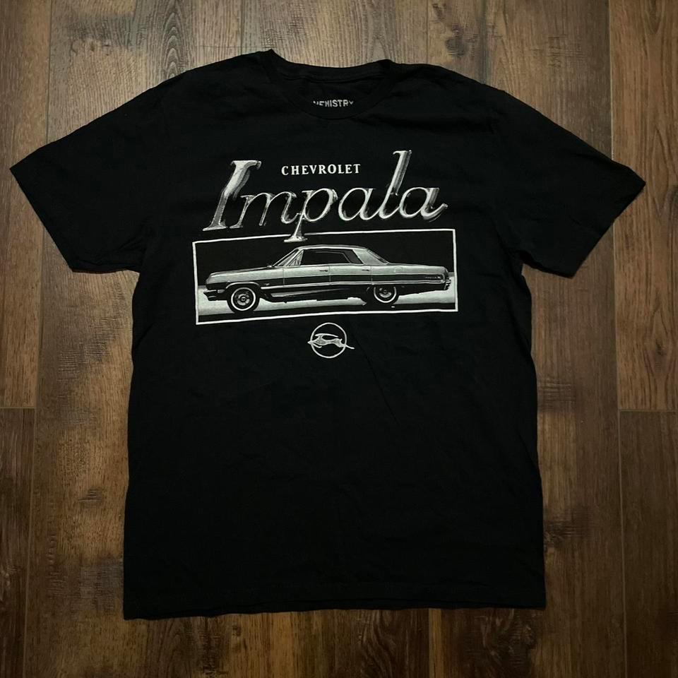 Black Chevrolet Impala Tee Ff2a
