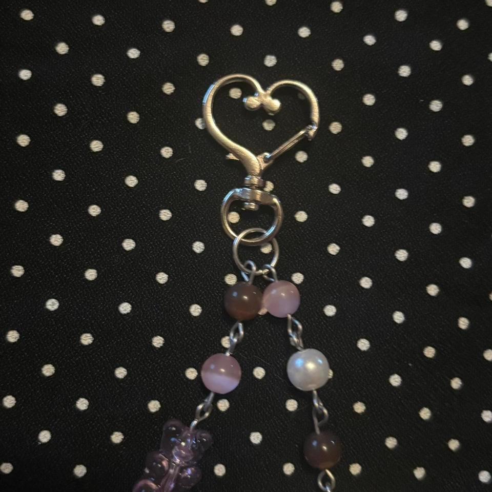 Mini Vanilla Blueberry Keychain Pink 2542 3