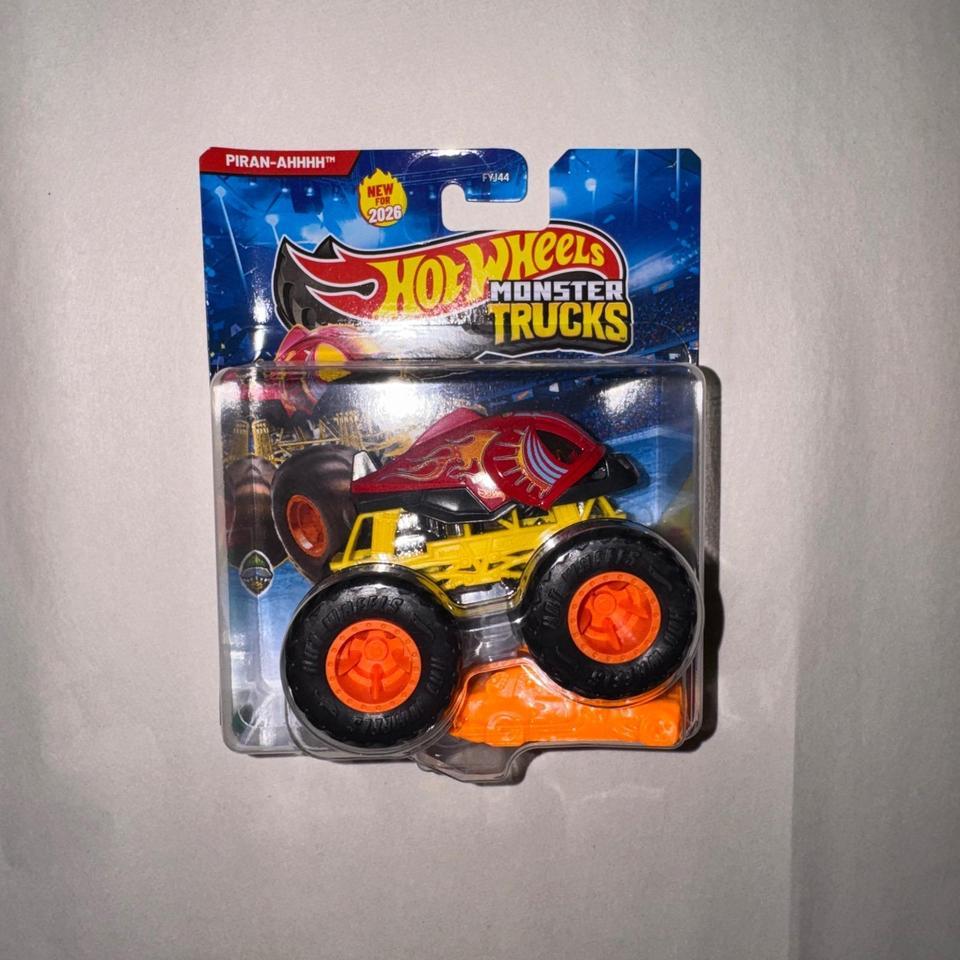 Hot Wheels Monster Trucks Piran Ahhhh A53f