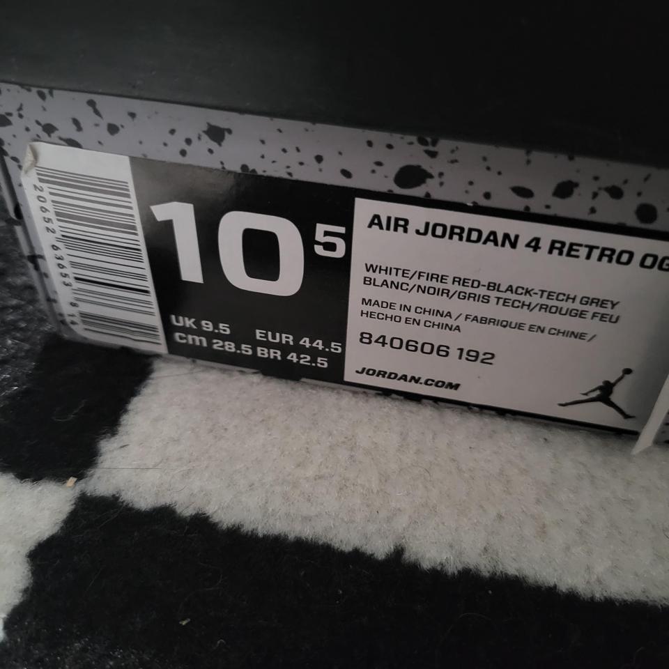 Air Jordan 4 White Cement 7