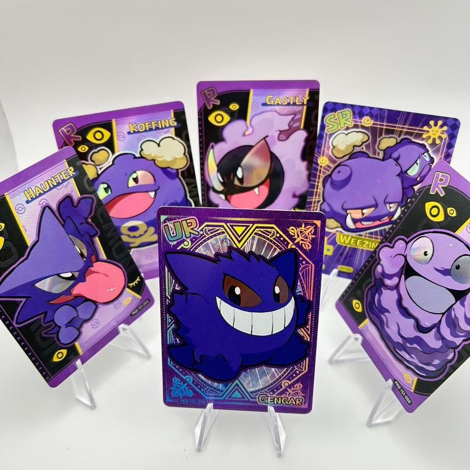 Gengar Haunter Koffing Gastly C73a