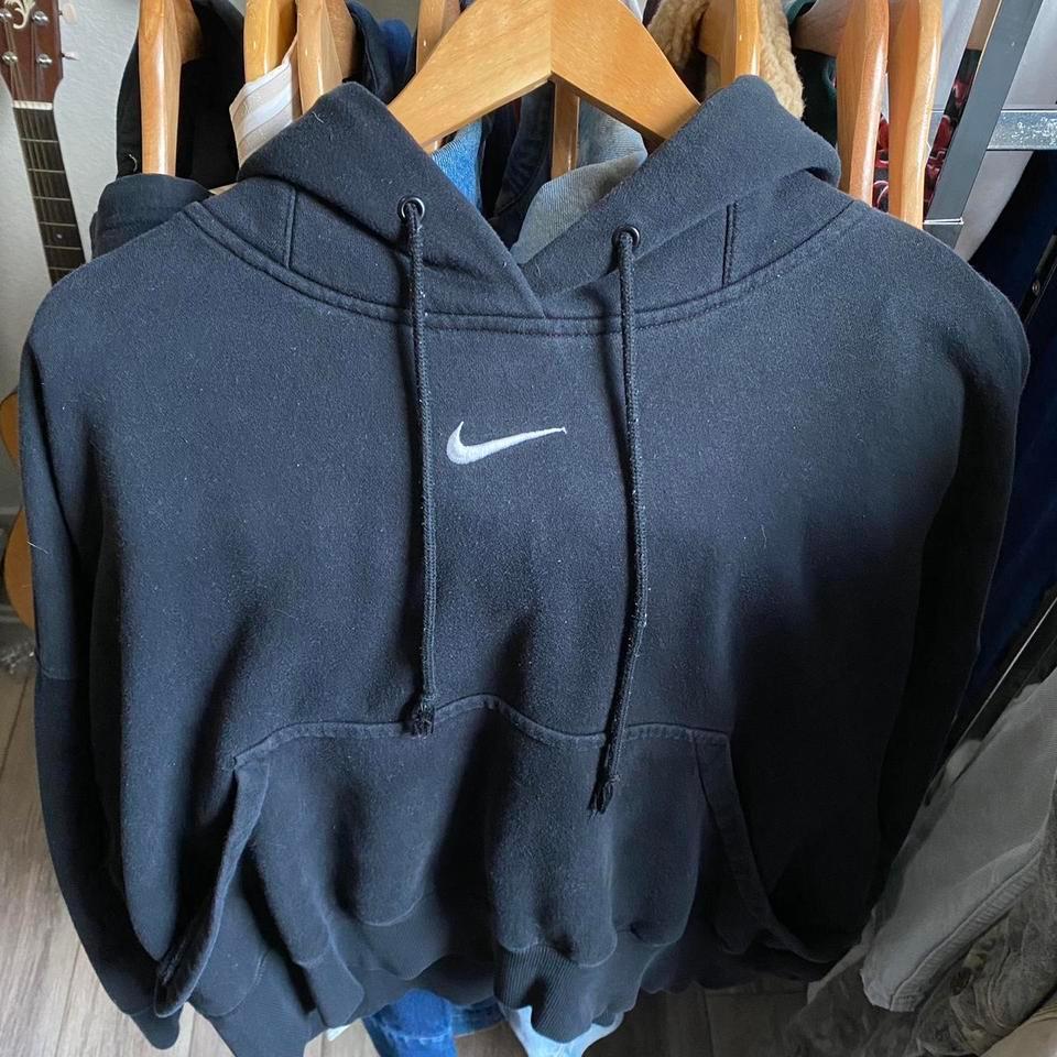 Nike Black Hoodie With White 8dc9