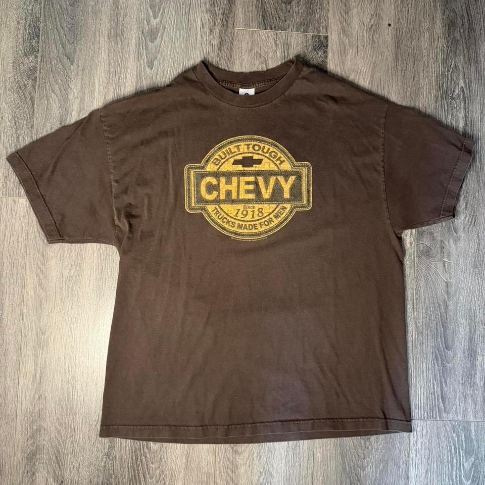 Brown Vintage Chevy Truck Tee 2797