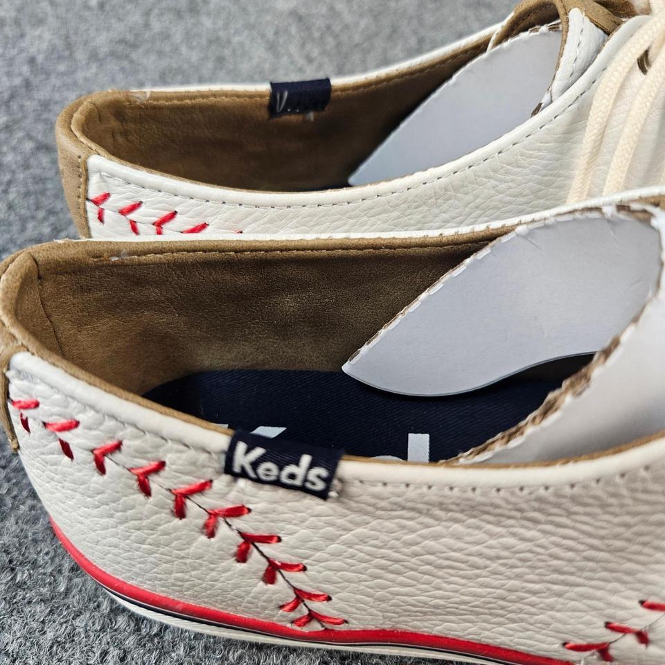 Keds Champion Baseball White Leather Edab 6