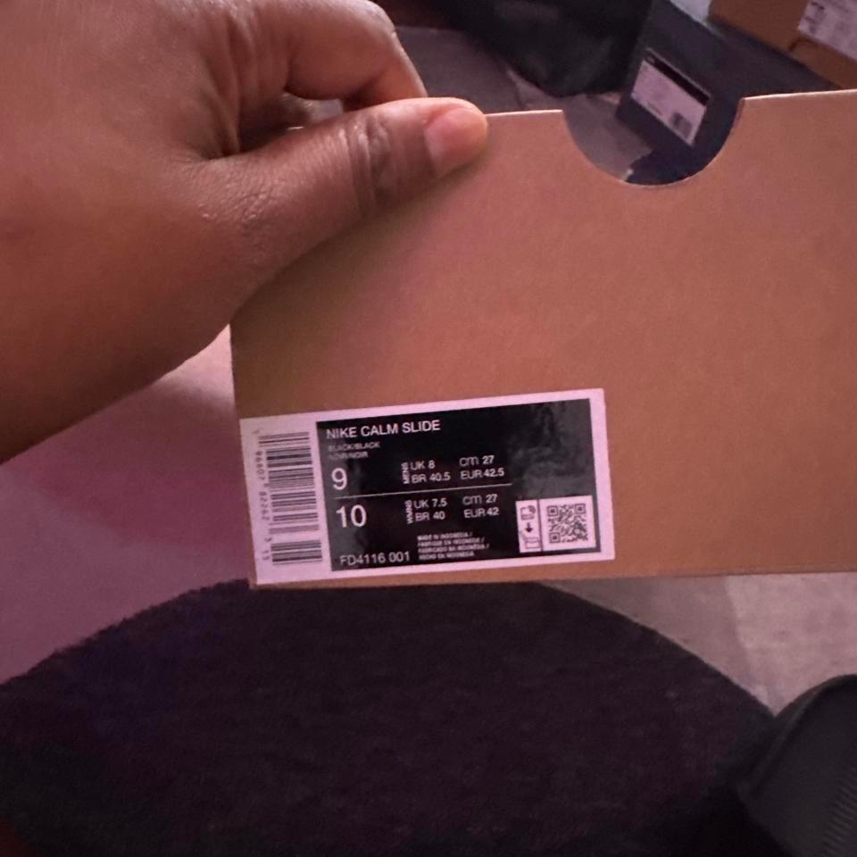 Nike Black Calm Slides Sneakers 8eeb 2