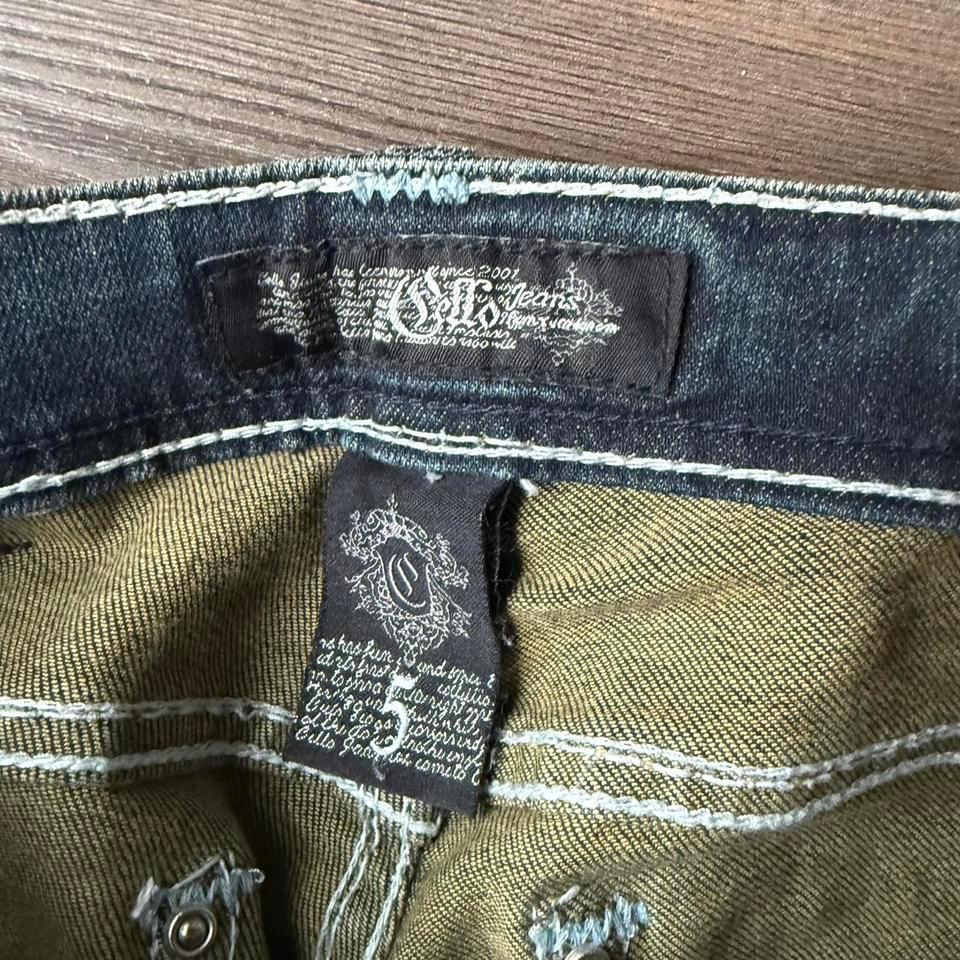 Corteiz Blue Jeans With White 98dd 2