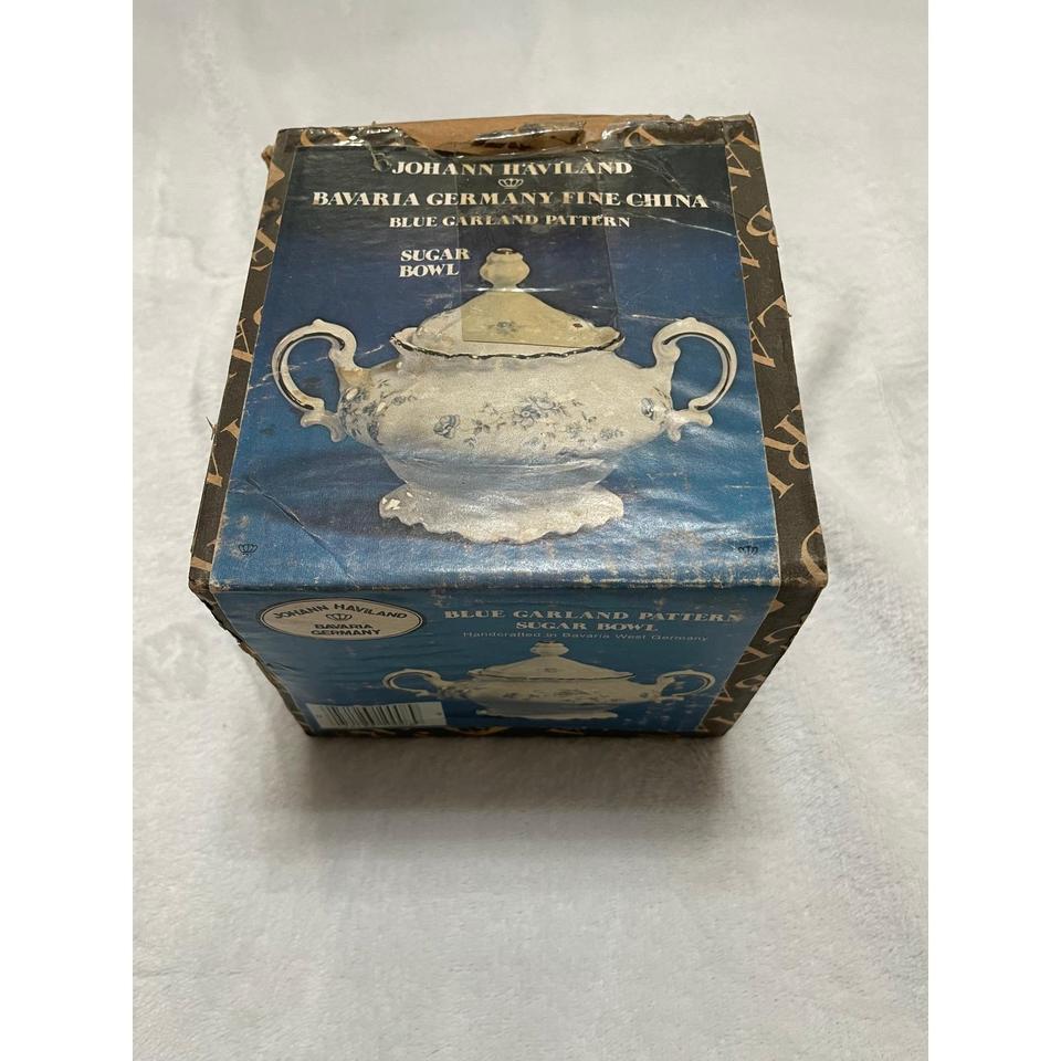 Johann Haviland Blue Garland Sugar Abad 3