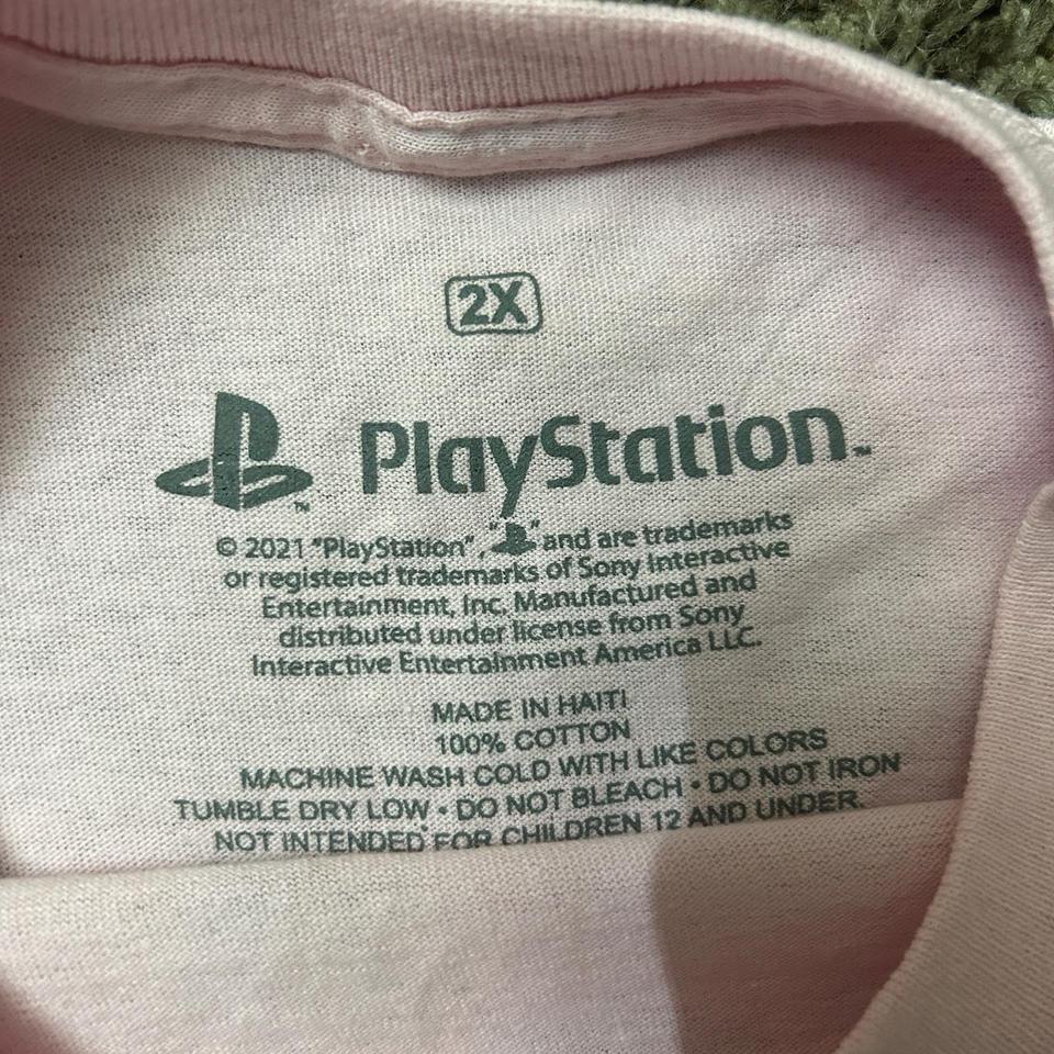 Pink Japanese Playstation Shirt Size B3b9 2
