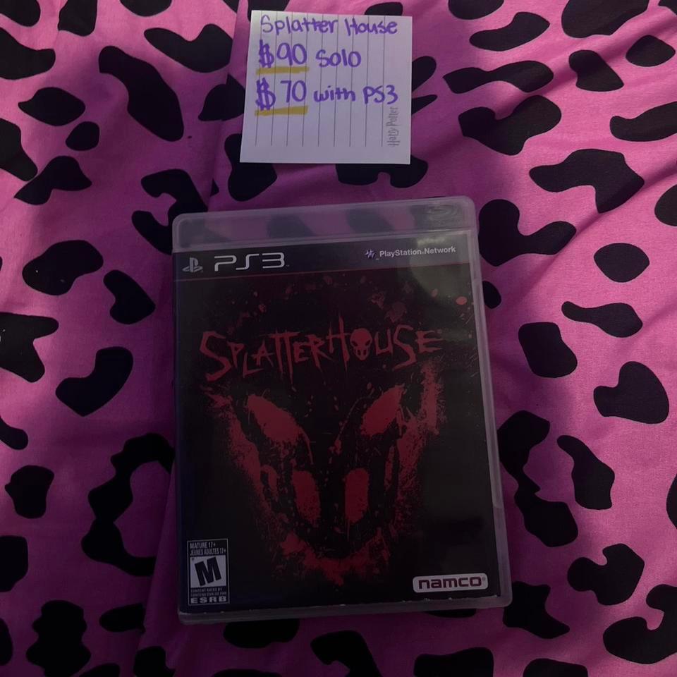Rare Ps3 Game Splatter House 3