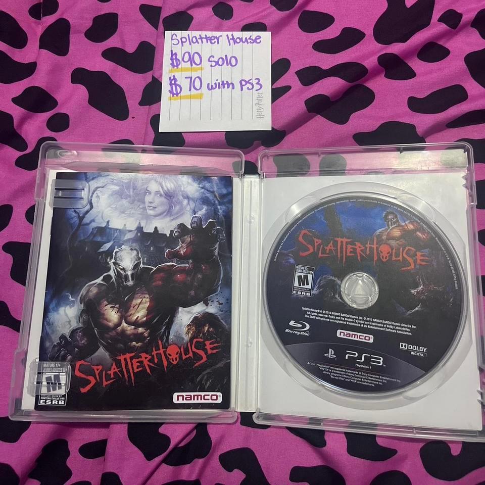 Rare Ps3 Game Splatter House