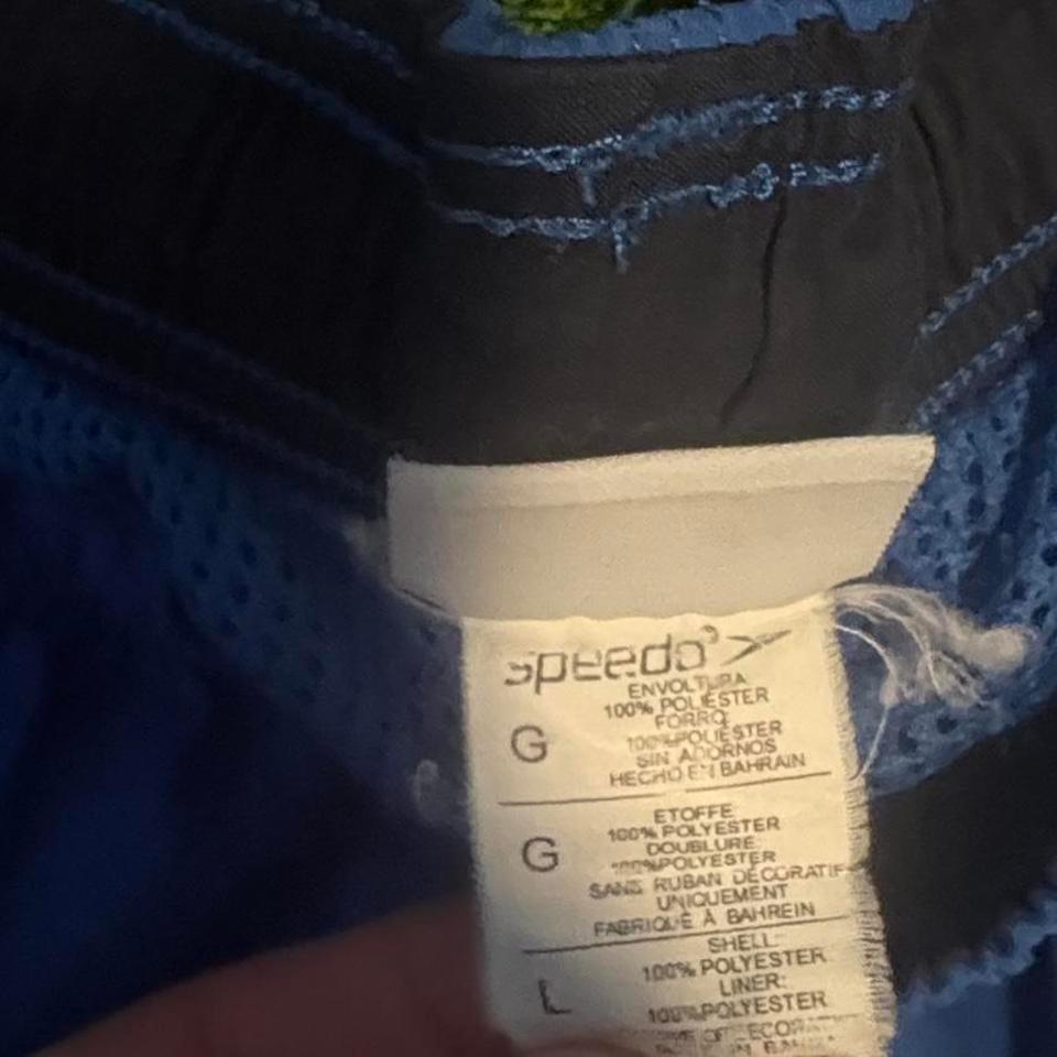 Speedo Blue Swim Shorts Size 3c0f 2