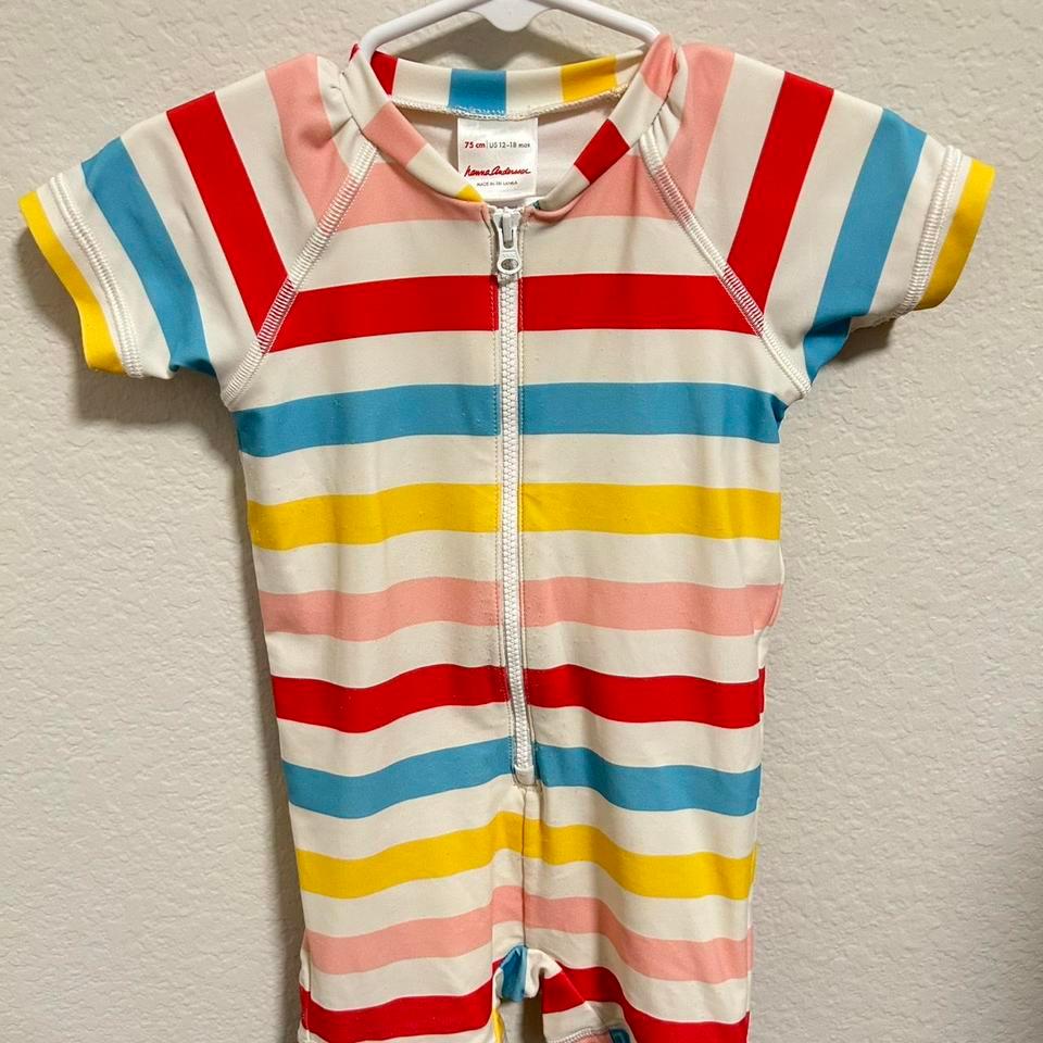 Hanna Andersson Multicoloured Striped Baby 9897