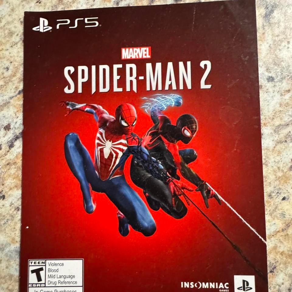 Marvels Spider Man 2 Ps5 Game