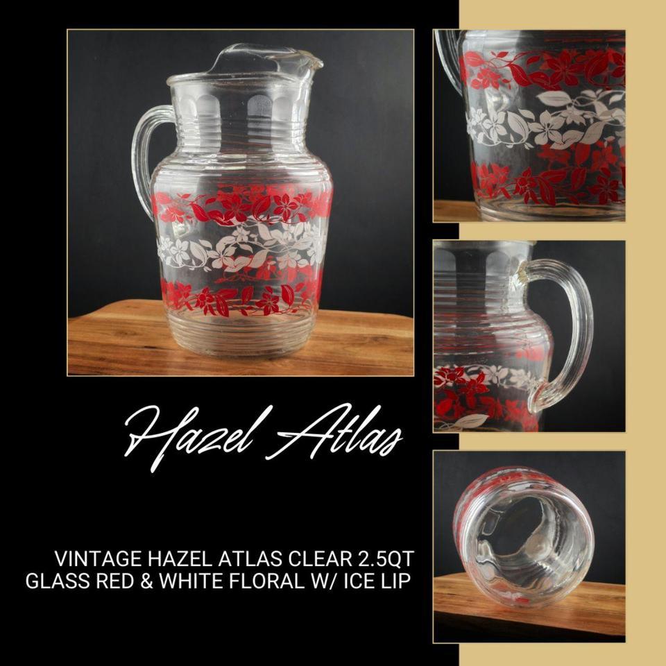 Vintage Hazel Atlas 25 Qt 772c
