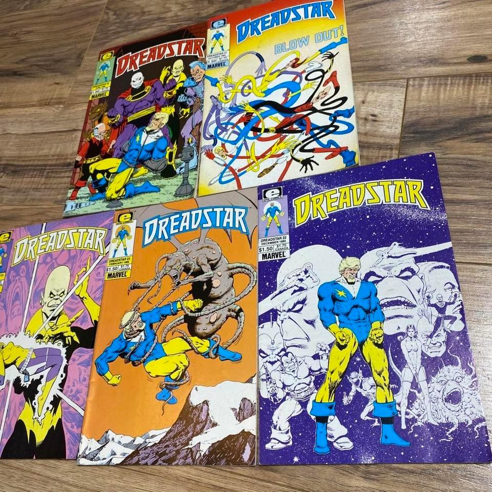 5 19851986 Marvel Dreadstar Comic 99d6 2