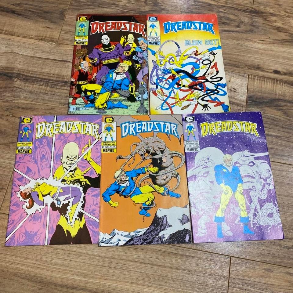 5 19851986 Marvel Dreadstar Comic 99d6