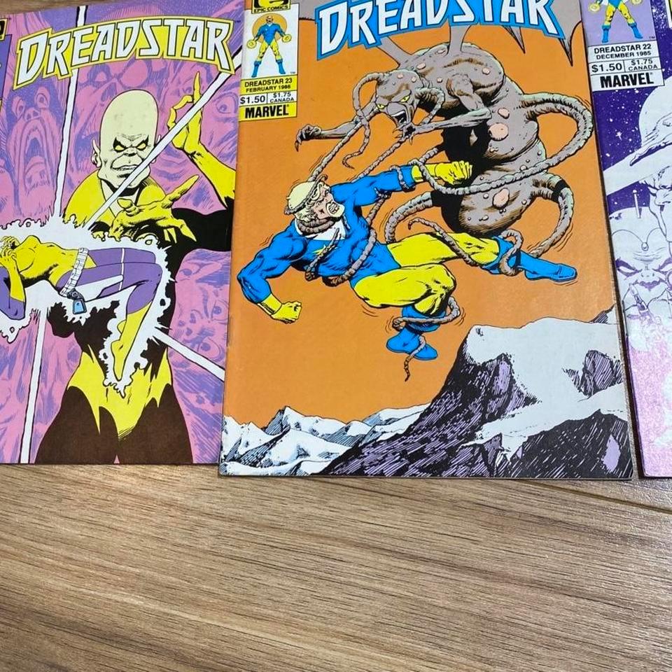 5 19851986 Marvel Dreadstar Comic 99d6 3