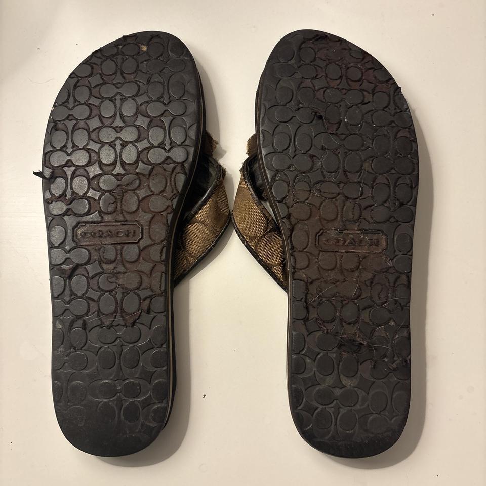 Y2k Coach Brown Sandals With Ed68 4
