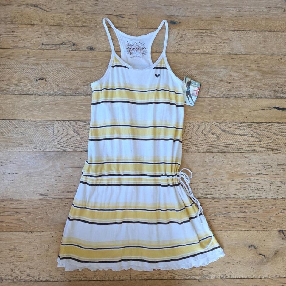 2000s Vintage Roxy White Racerback 1e87