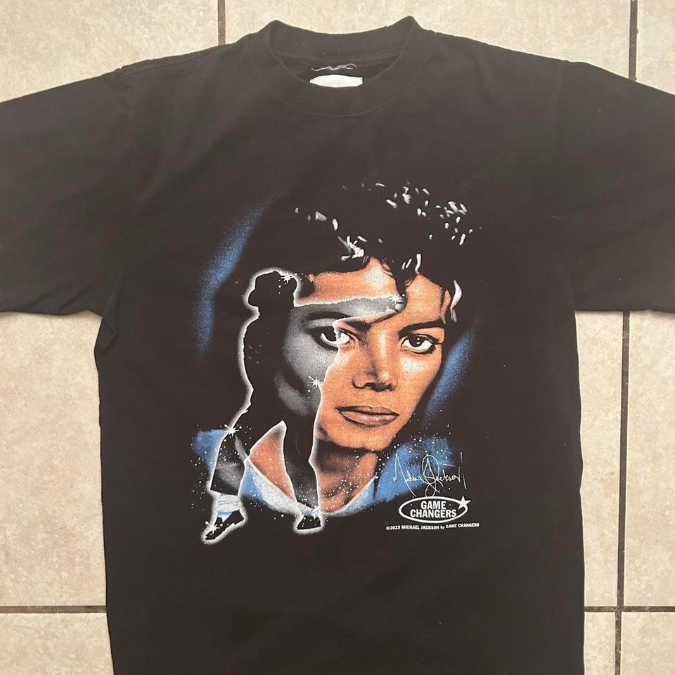 Black Michael Jackson Graphic Tee