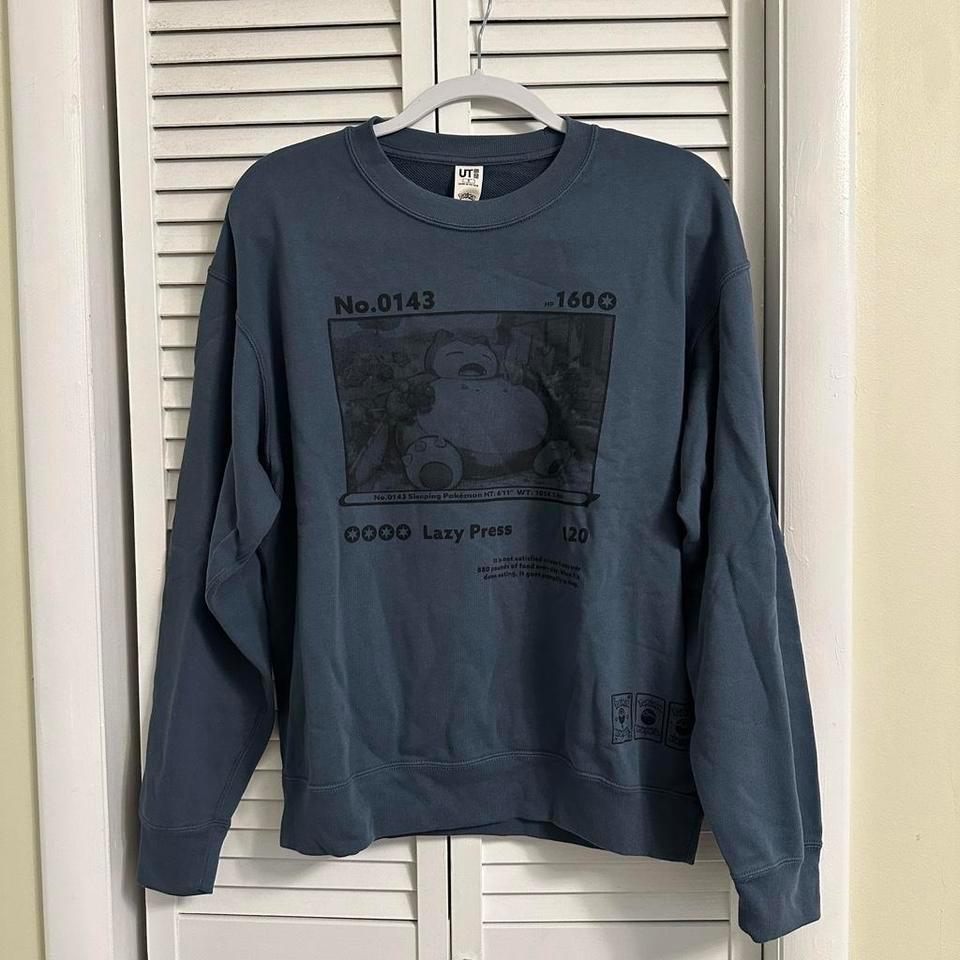 Uniqlo X Pokemon Snorlax Sweatshirt 4faf 2