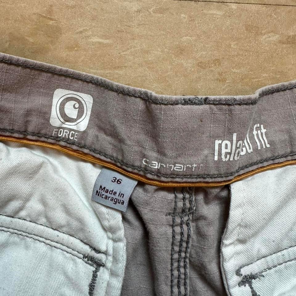 Carhartt Khaki Cargo Shorts Nice A1ab 3