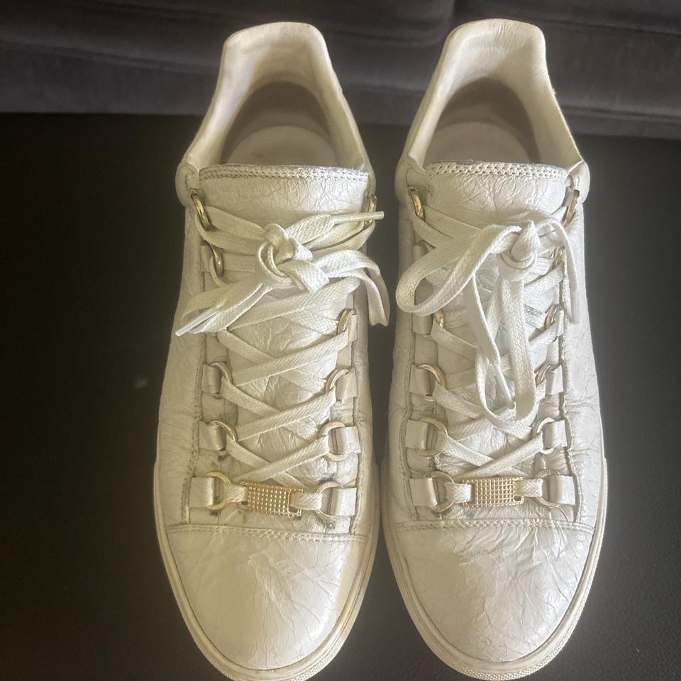 Balenciaga Arena Lows In White Ae2a 4
