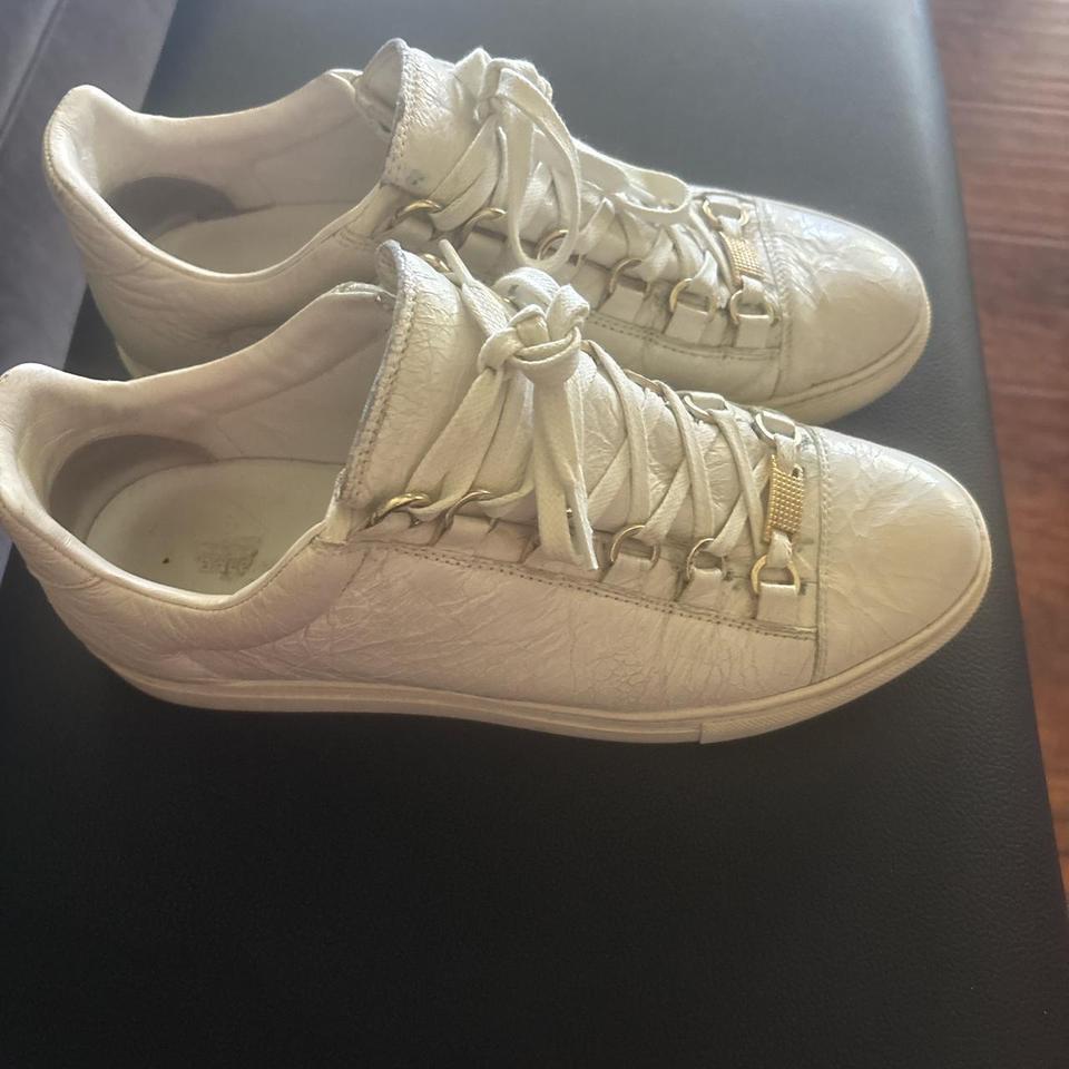 Balenciaga Arena Lows In White Ae2a 5