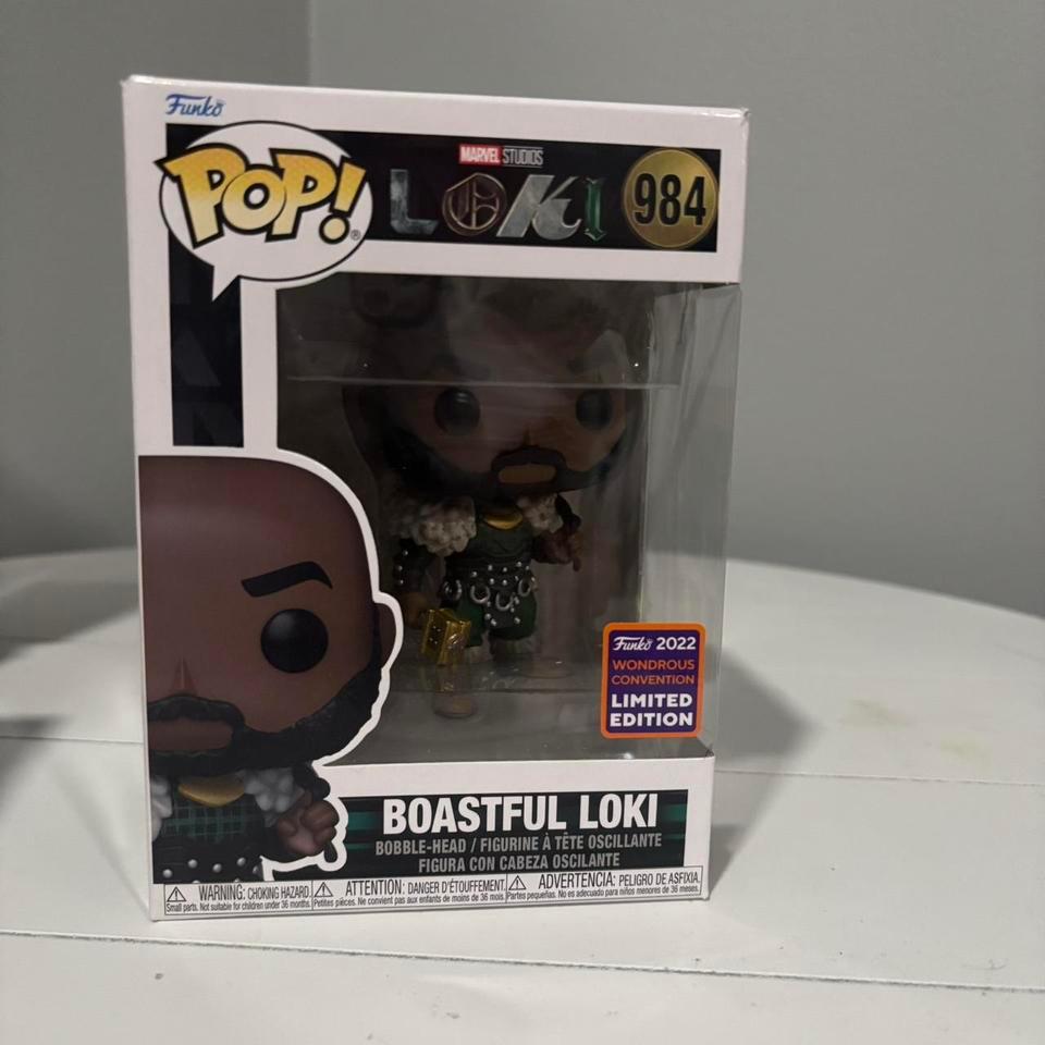 Boastful Loki Marvel Funko Pop